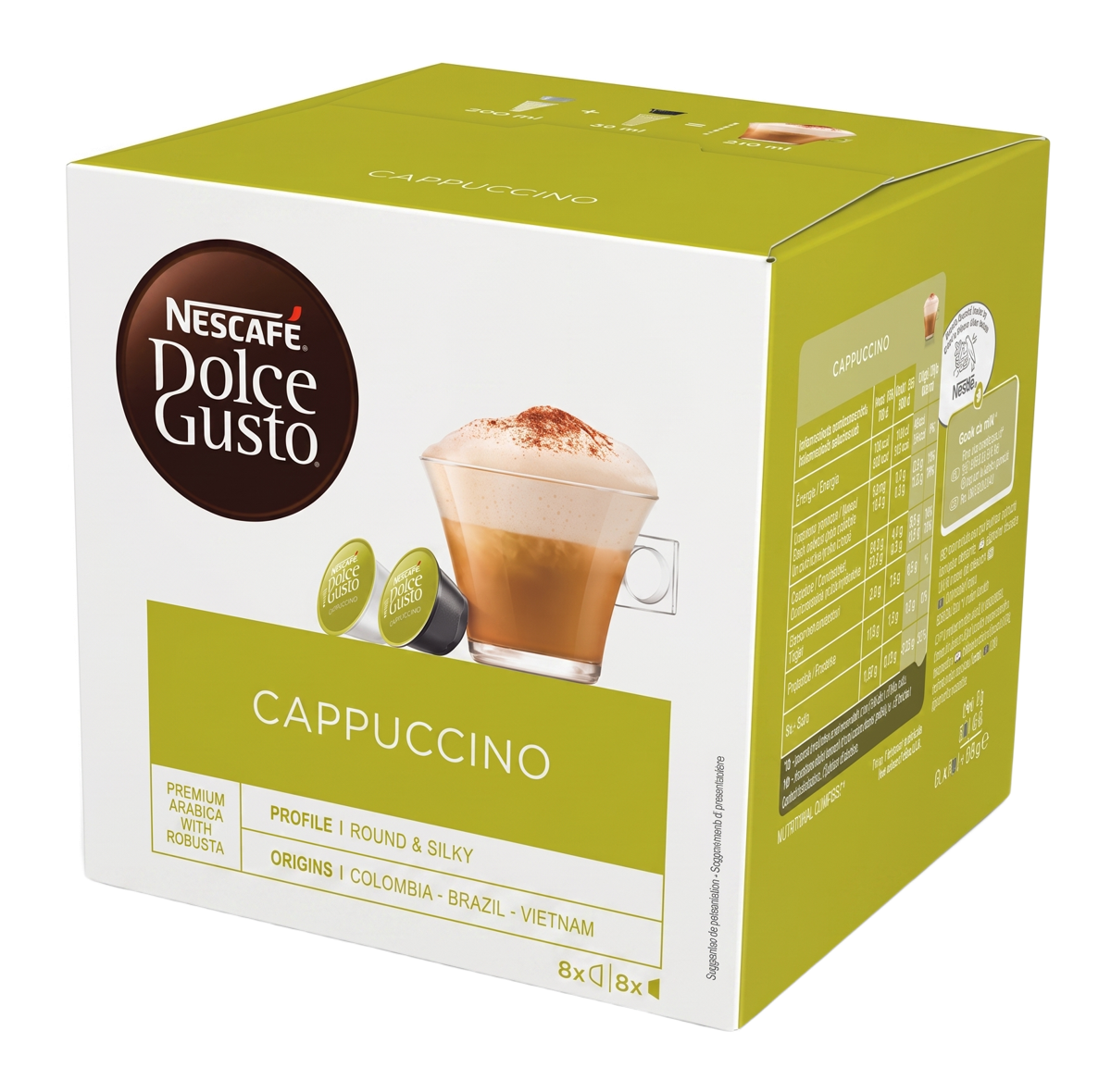 Dolce Gusto Cappuccino, 45 gram (productbeeld)